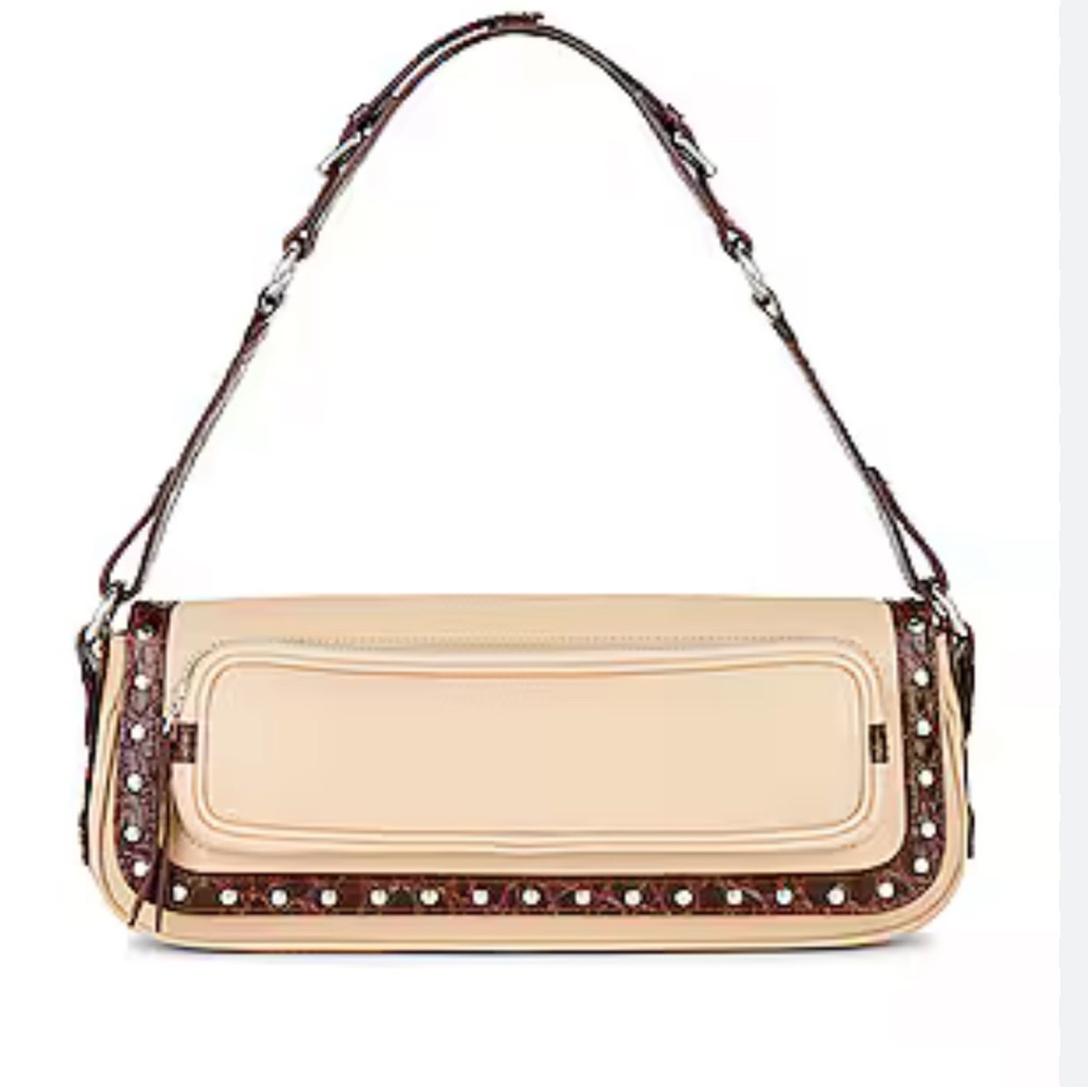 BY FAR Maddy Bag in Sequoia & Kraft